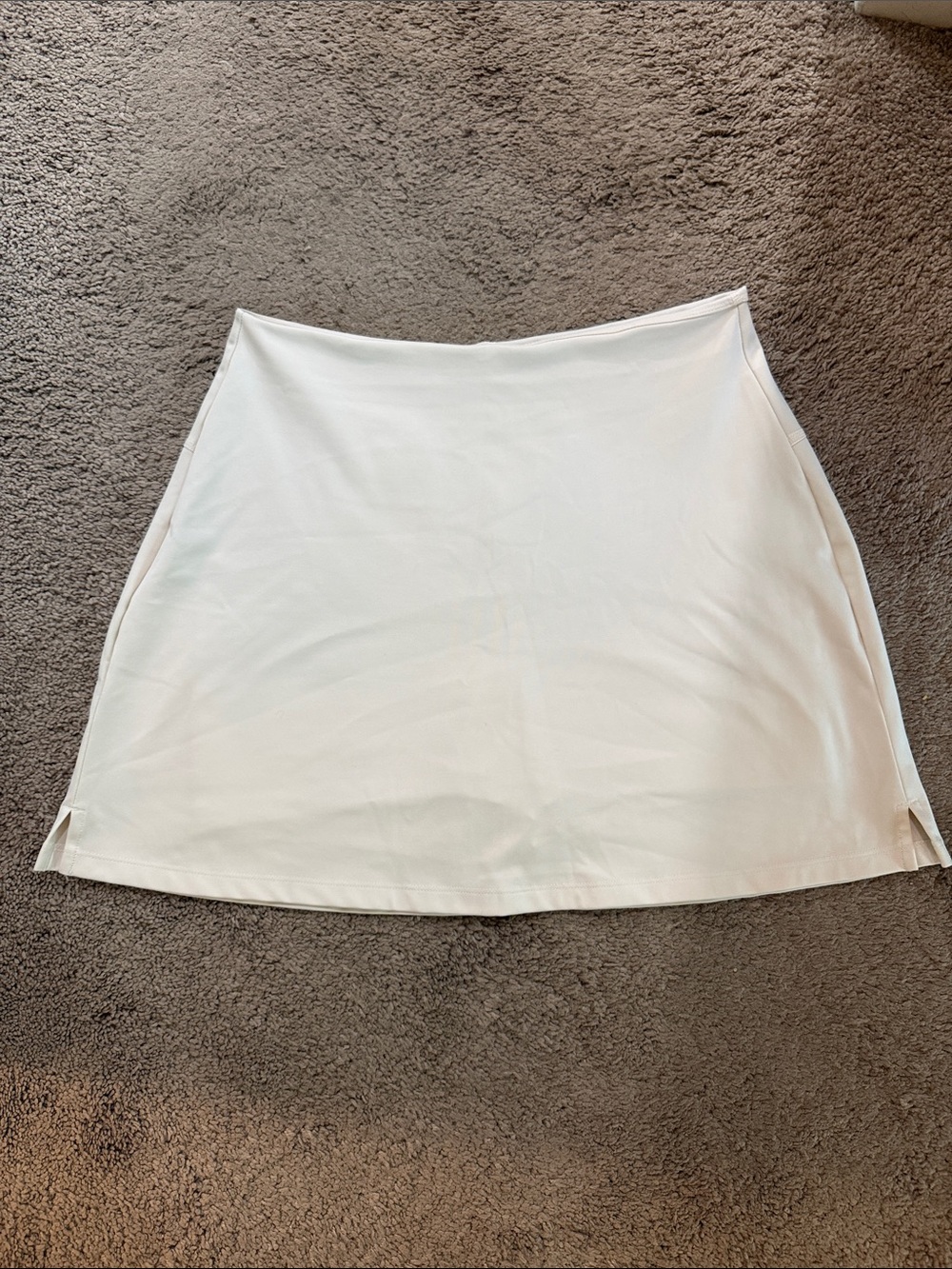 girlfriend collective White A-Line Skort